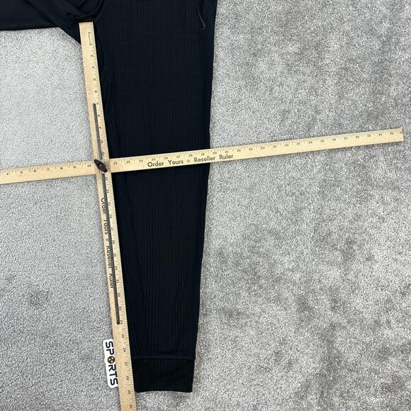 Nike Pants Mens Small Black Yoga Dri-FIT Standard Fit Tapered Joggers FB7782-010 - Picture 11 of 14